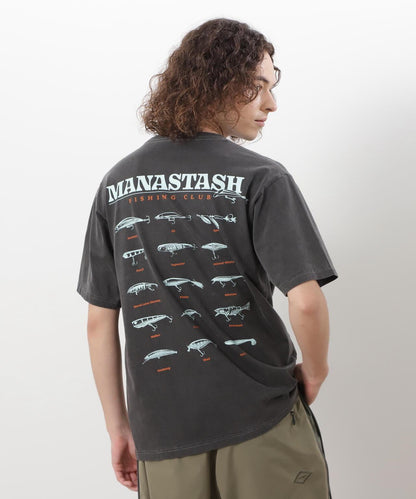 MANASTASH/熔岩礦石圖案T恤