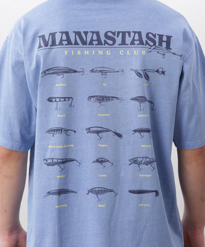 MANASTASH/熔岩礦石圖案T恤