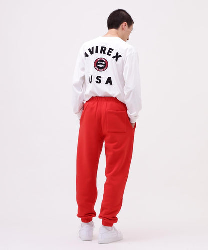 VARSITY LOGO 長袖T恤 / AVIREX / 阿維雷克斯