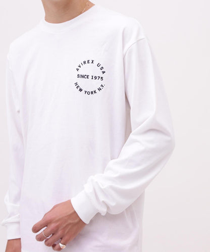 VARSITY LOGO 長袖T恤 / AVIREX / 阿維雷克斯