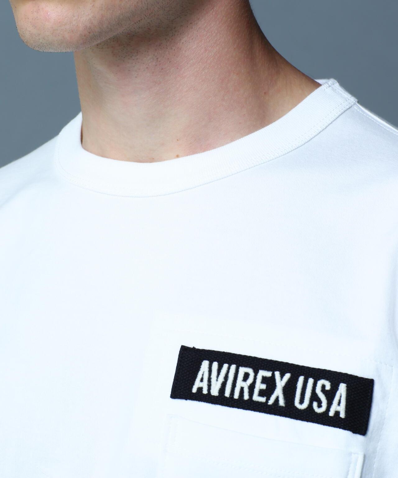 疲勞短袖T恤 / AVIREX / 阿維雷克斯