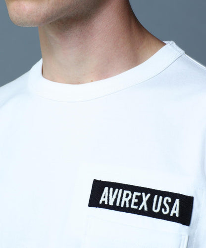 疲勞短袖T恤 / AVIREX / 阿維雷克斯