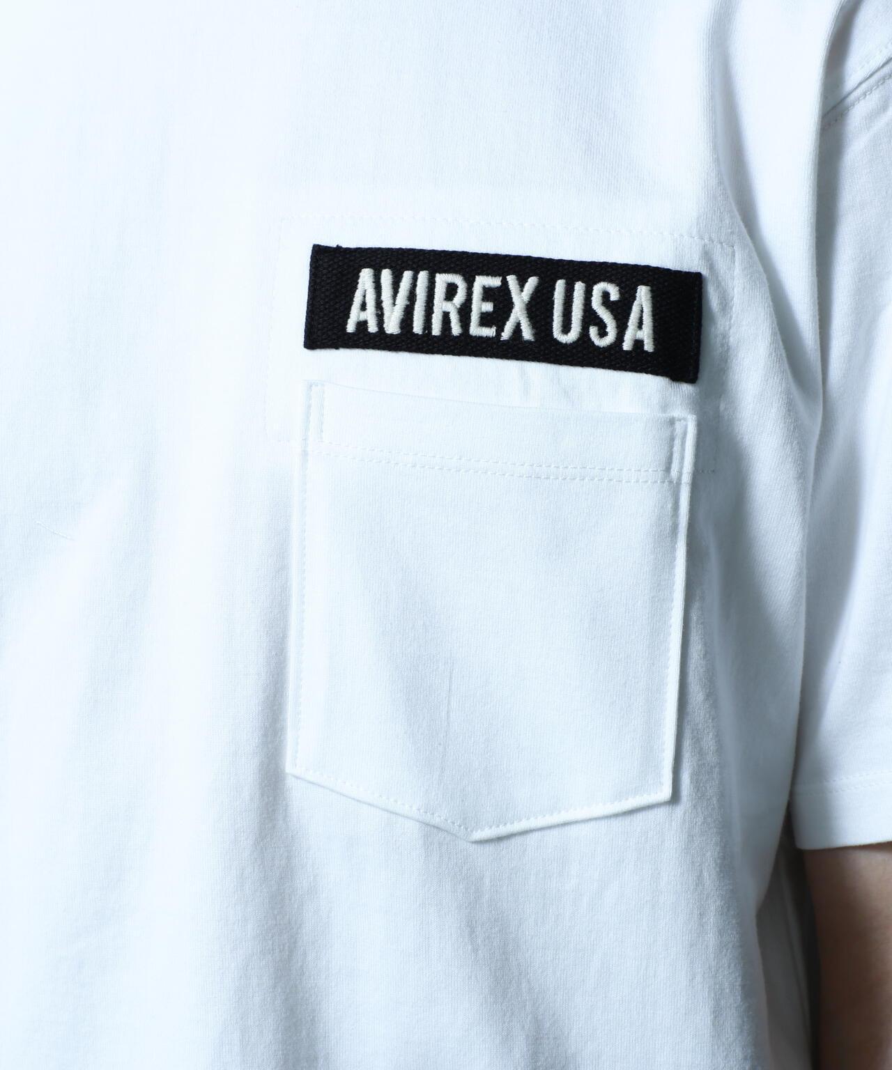 疲勞短袖T恤 / AVIREX / 阿維雷克斯
