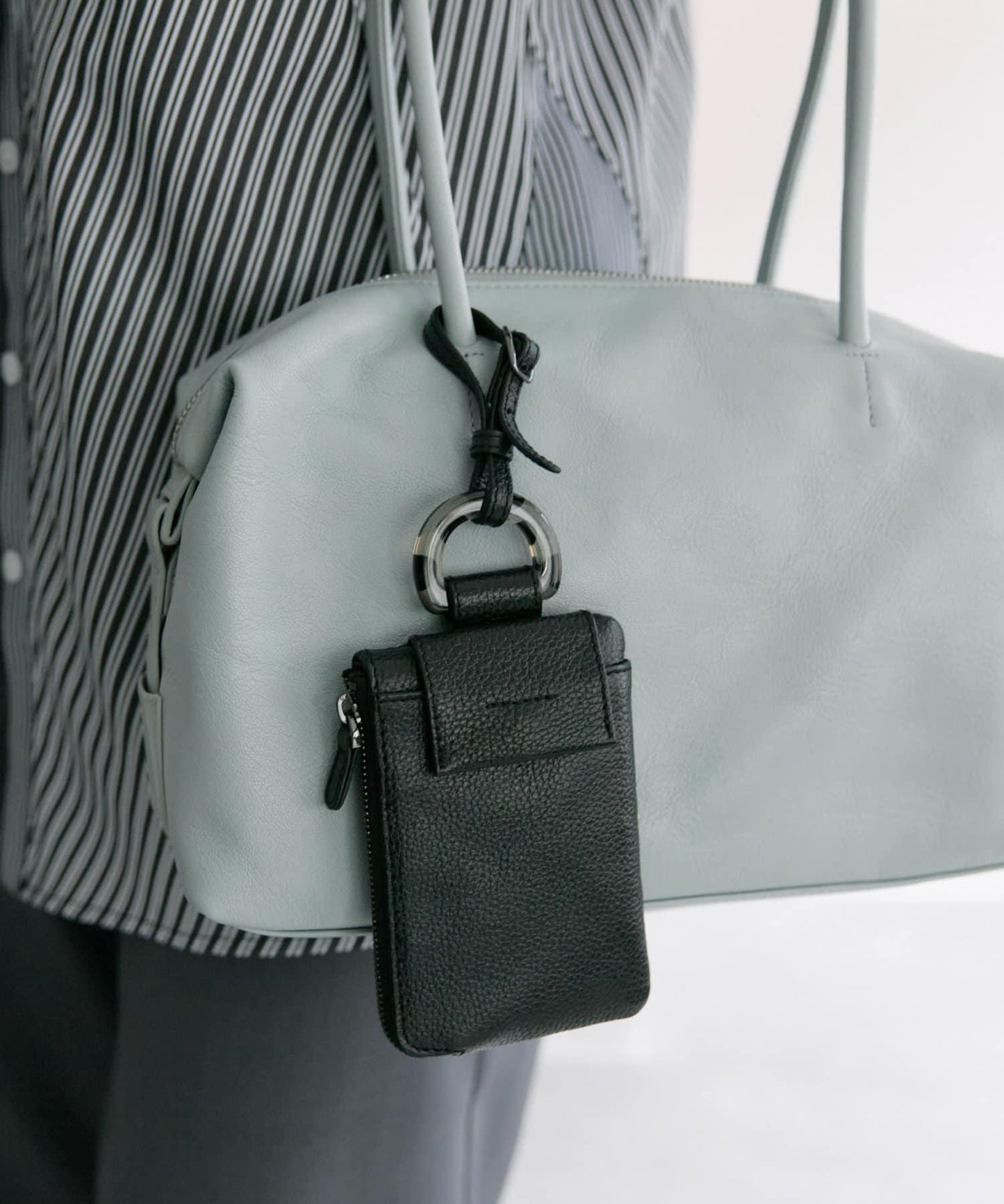 《真皮》D零件縱向皮套/掛包飾品