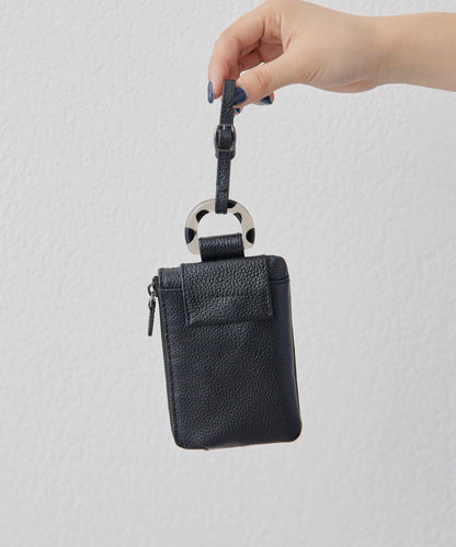 《真皮》D零件縱向皮套/掛包飾品