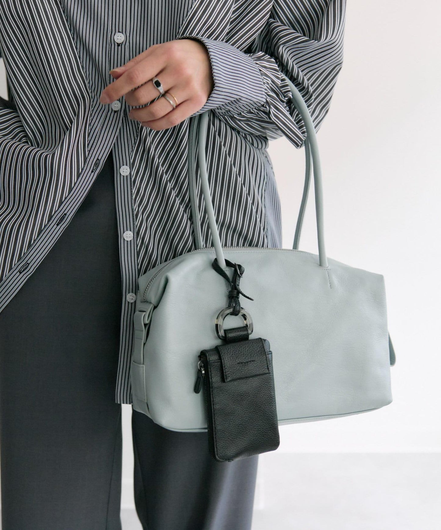 《真皮》D零件縱向皮套/掛包飾品