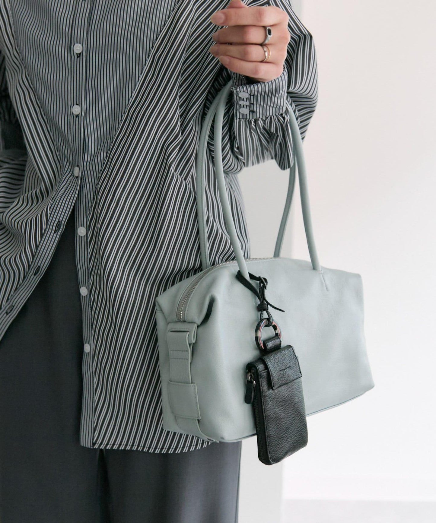 《真皮》D零件縱向皮套/掛包飾品