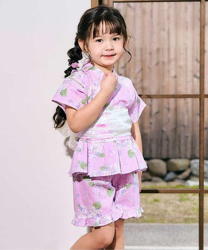 【連衣裙】蘋果的優雅女孩浴衣