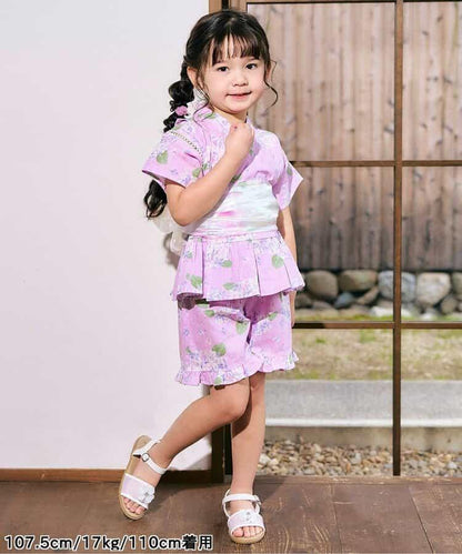 【連衣裙】蘋果的優雅女孩浴衣