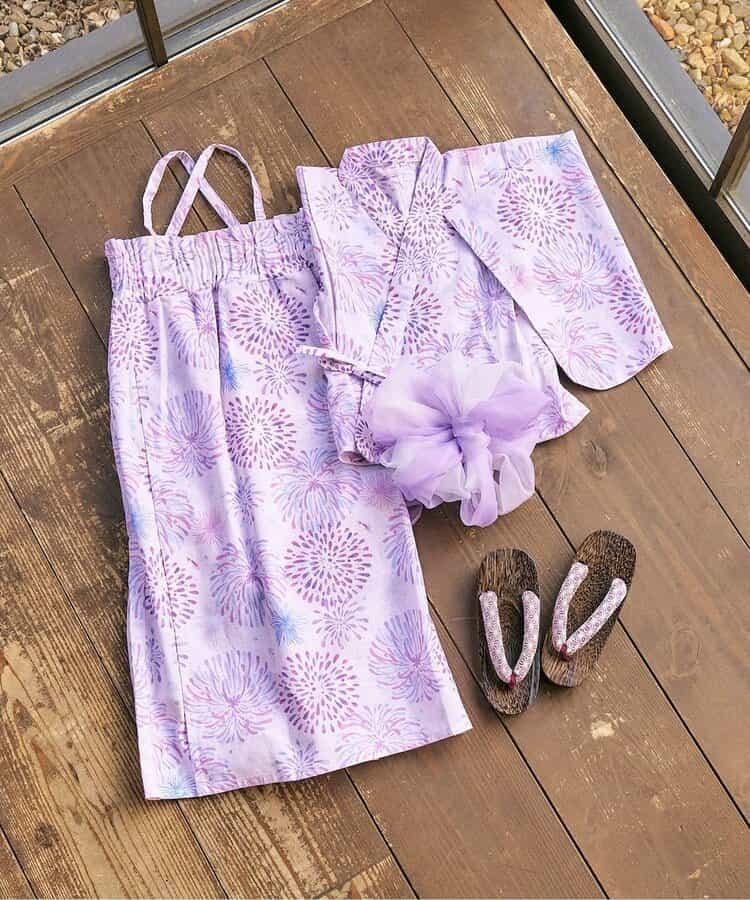 【連衣裙】雅緻浴衣