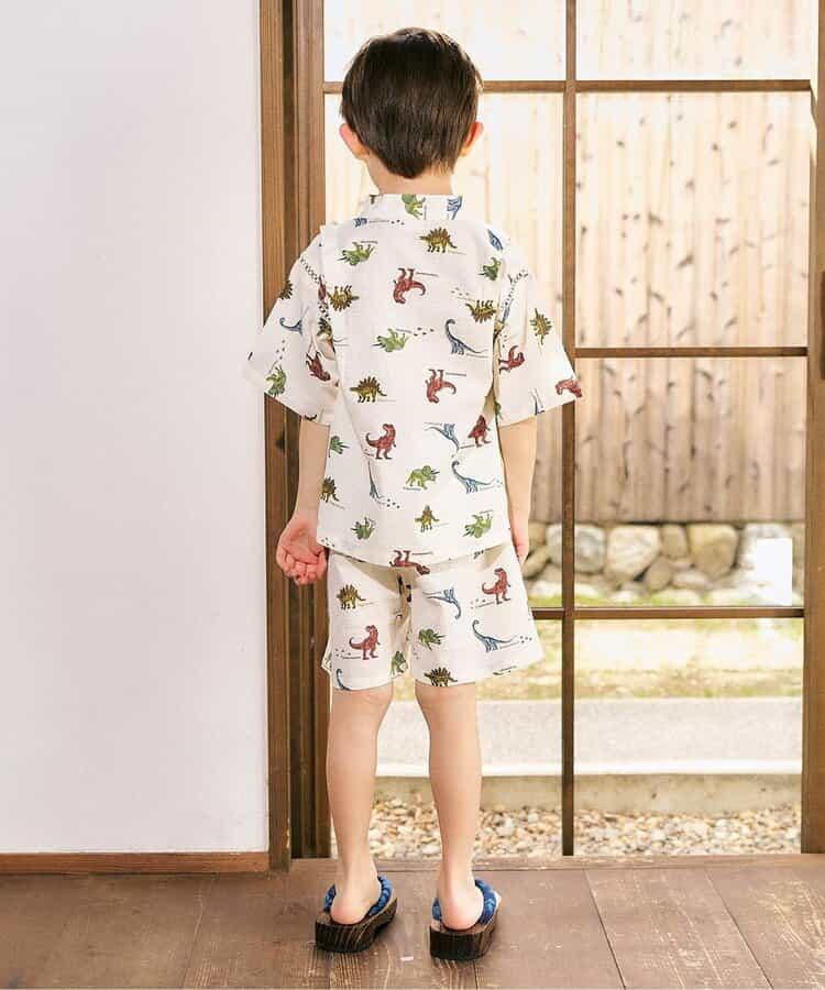 【連衣裙】蘋果的優雅男士浴衣