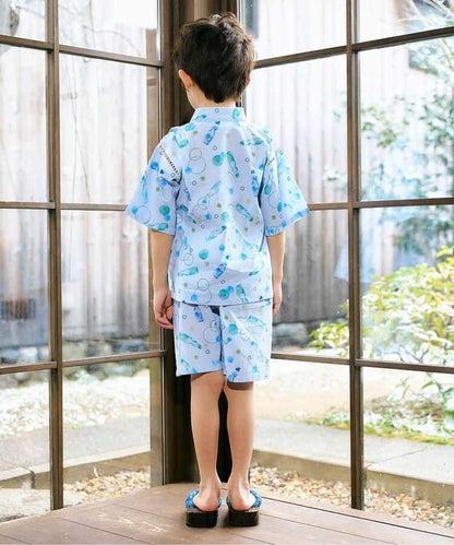 【連衣裙】蘋果的優雅男士浴衣
