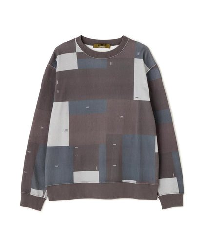 CREW NECK SWEAT GEOMETRY / 圓領衛衣 幾何圖案 / AVIREX / 阿維雷克斯