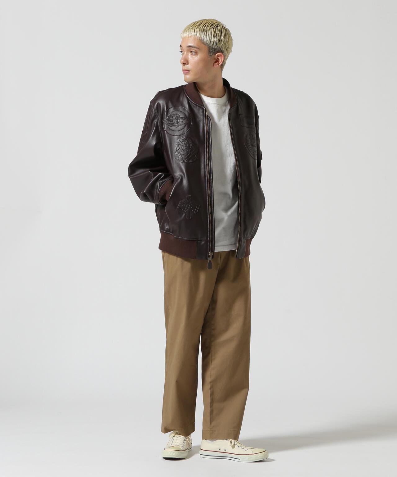 TWO TACK PANTS / 雙褶褲 / AVIREX / 阿維雷克斯