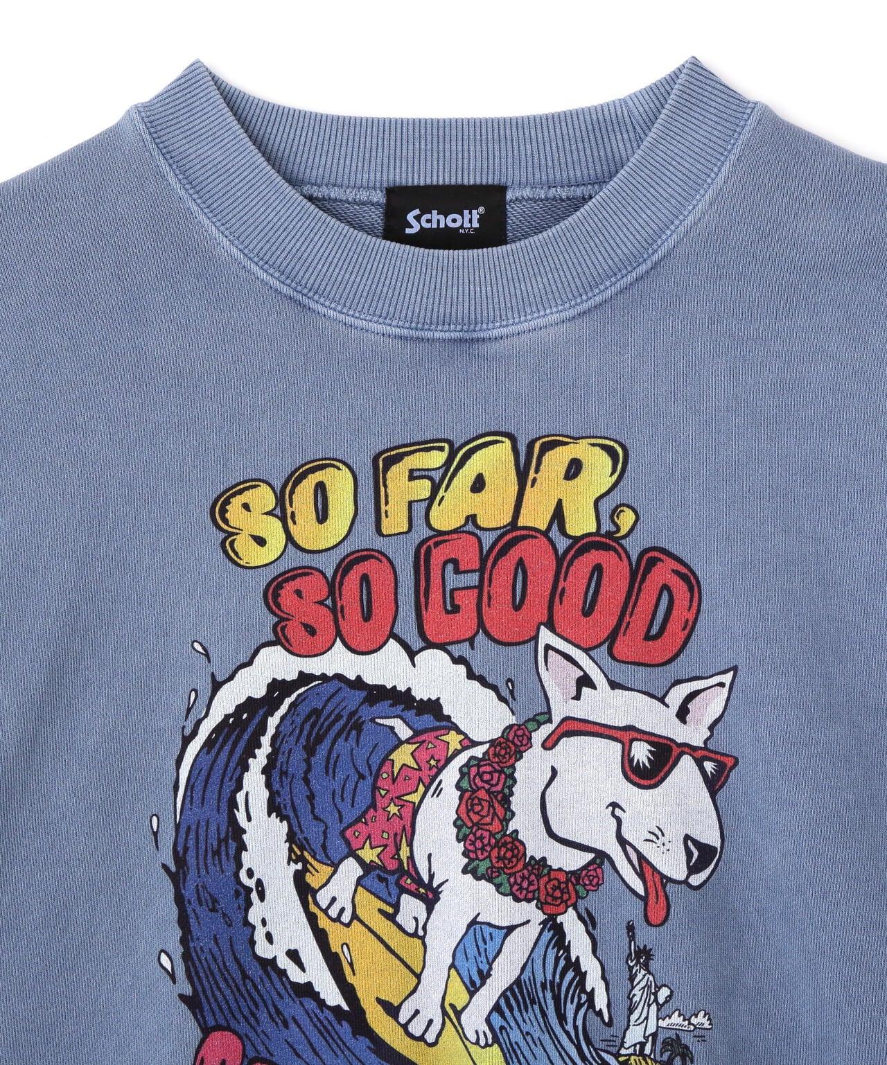 CREW SWEAT SURF DOG/圓領衛衣 衝浪狗