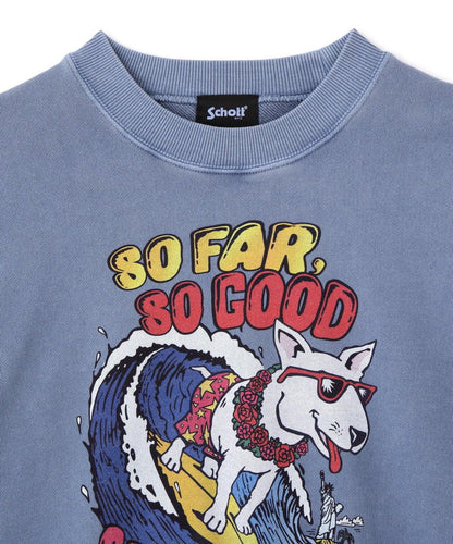 CREW SWEAT SURF DOG/圓領衛衣 衝浪狗