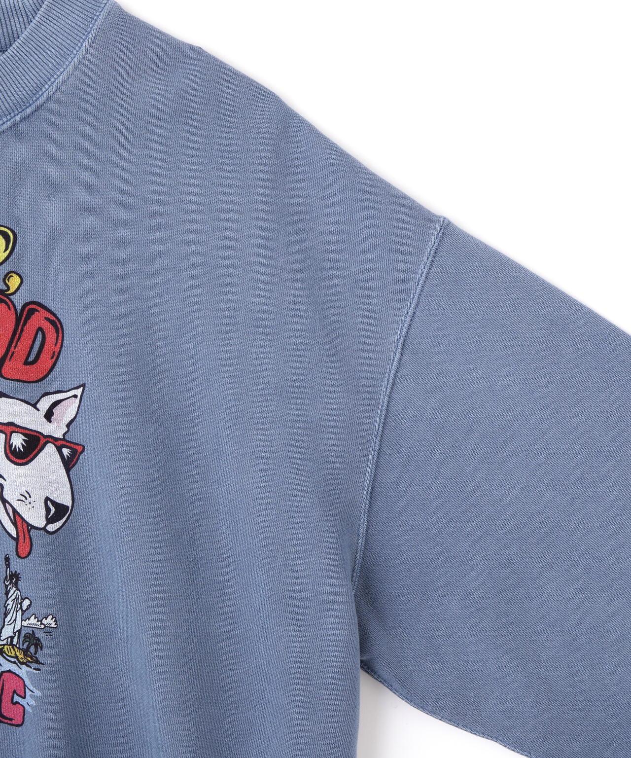 CREW SWEAT SURF DOG/圓領衛衣 衝浪狗