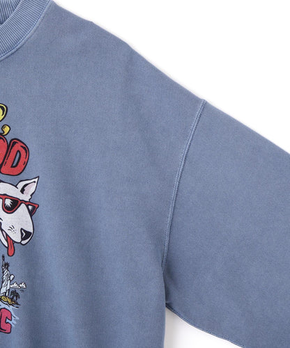 CREW SWEAT SURF DOG/圓領衛衣 衝浪狗