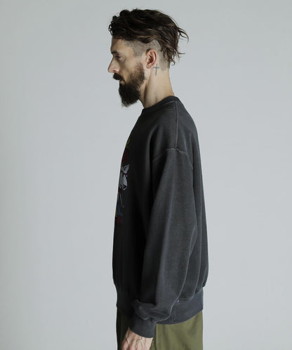 CREW SWEAT SURF DOG/圓領衛衣 衝浪狗