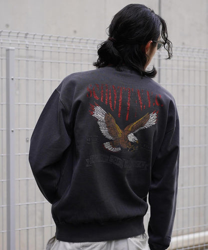 CREW SWEAT TRAD EAGLE/傳統鷹圖案圓領衛衣