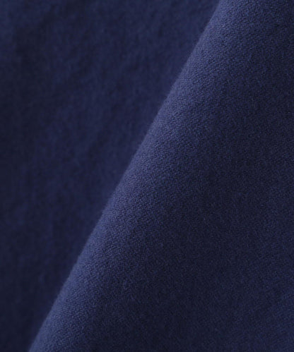 LS NEL SHIRT PLAIN/純色絨布襯衫