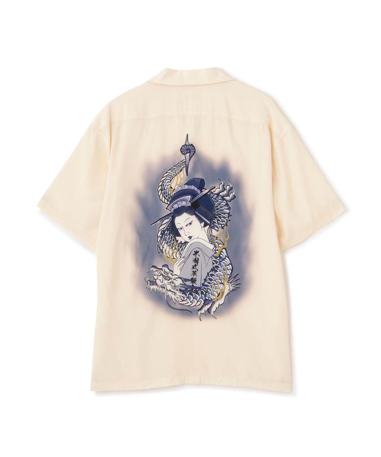 RAYON襯衫“龍之女士”