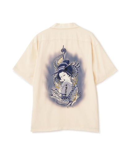 RAYON襯衫“龍之女士”