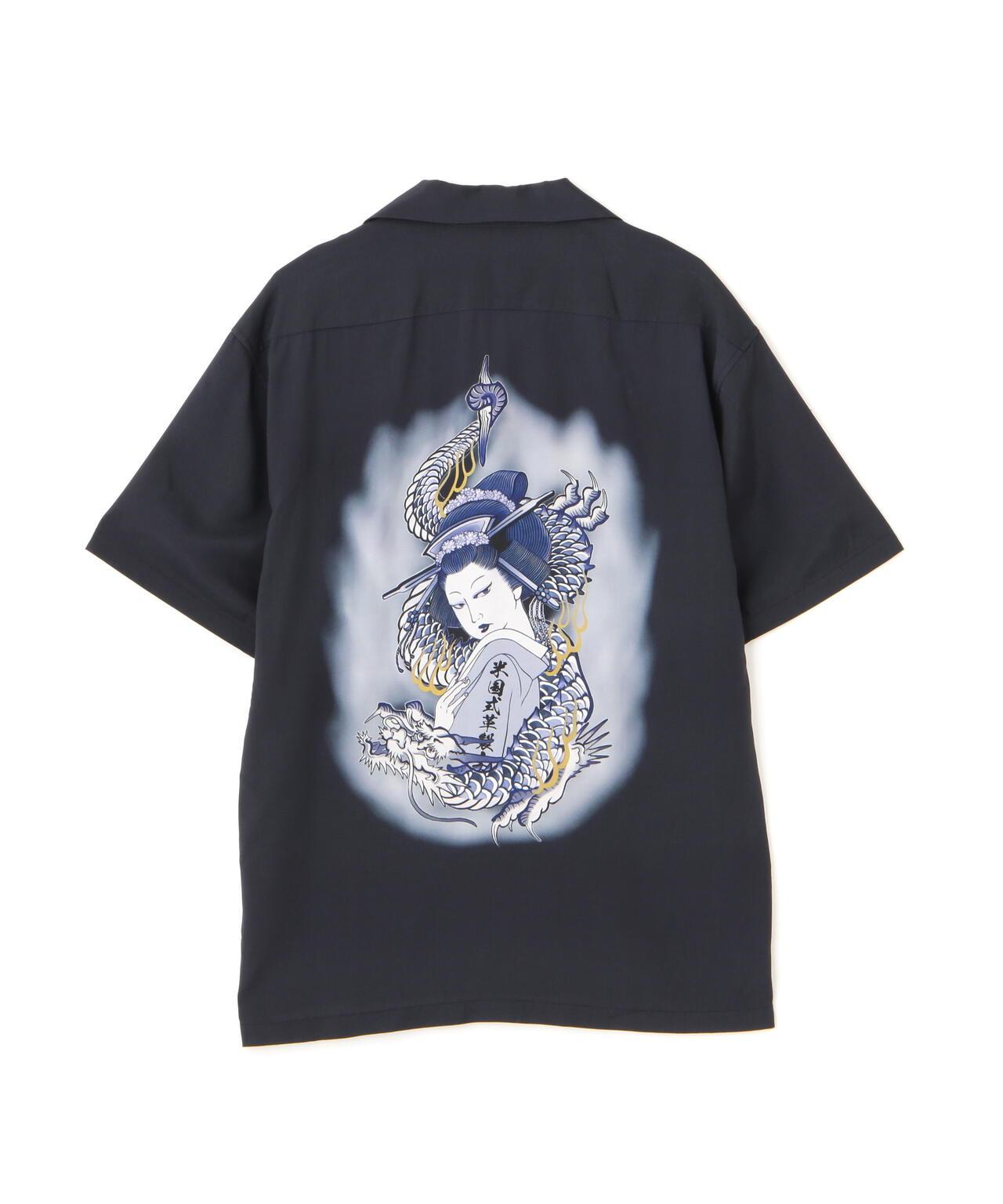 RAYON襯衫“龍之女士”