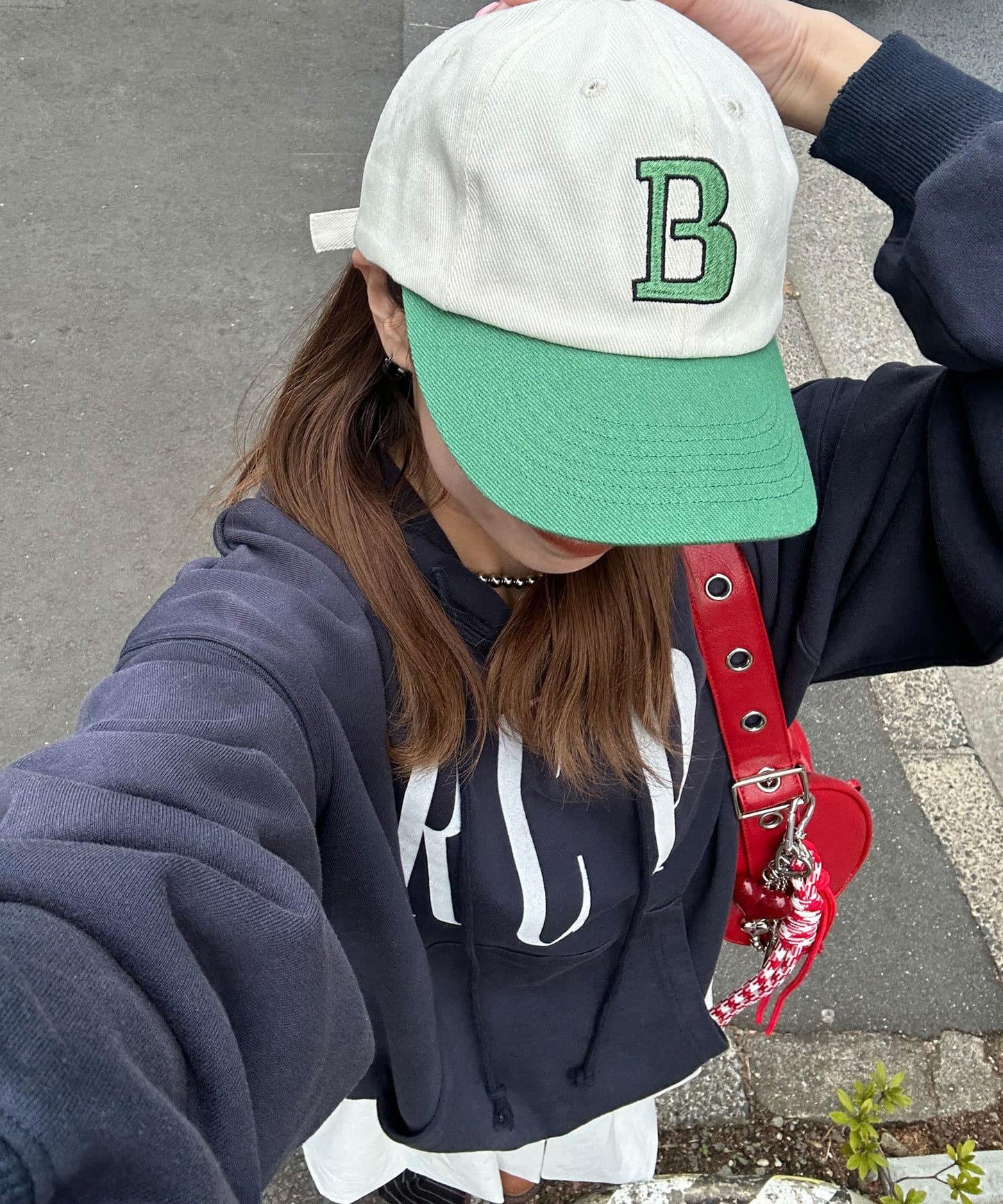 雙色棒球帽