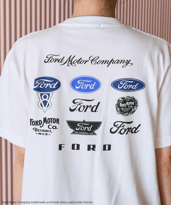 Ford 9標誌後背印花T恤