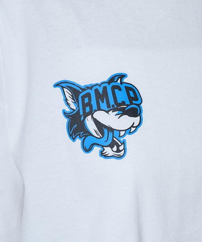 "BMCP WOLF" 狼 後背印花T恤