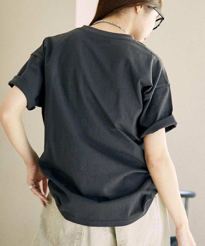 絨面絲帶貓咪印花T恤 限量