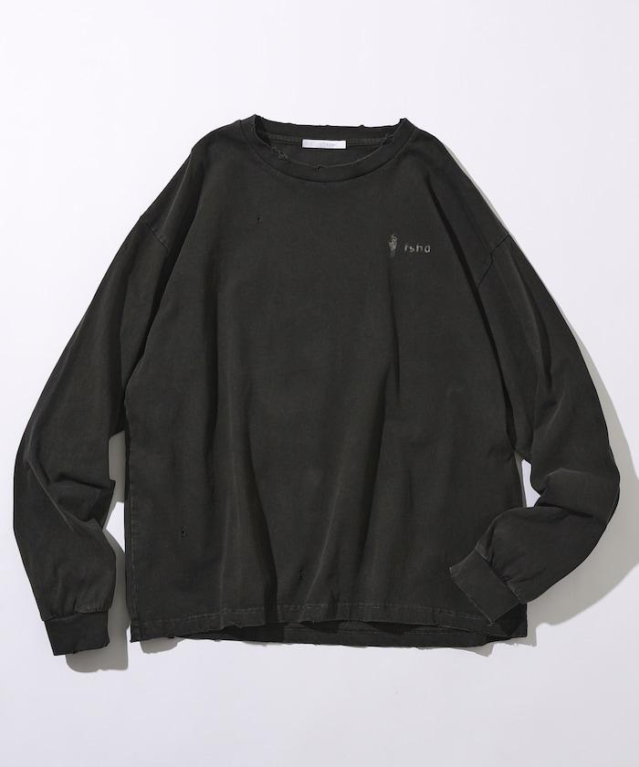 破壞長袖T-shirt