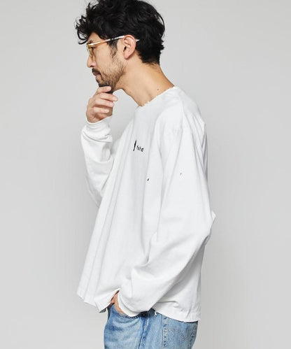 破壞長袖T-shirt