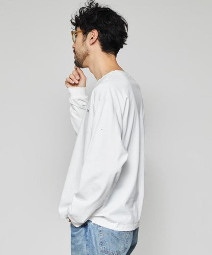 破壞長袖T-shirt