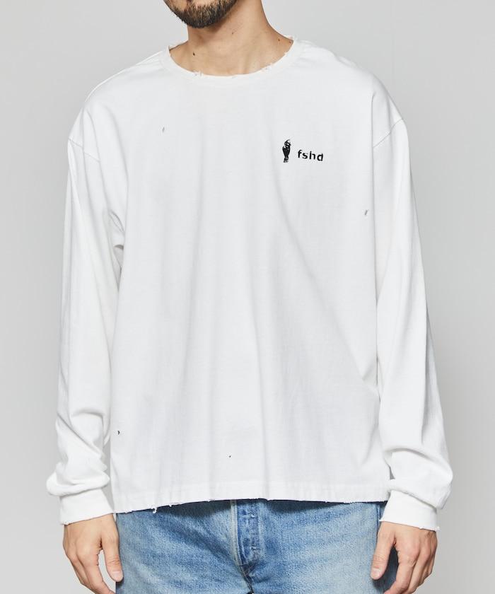 破壞長袖T-shirt