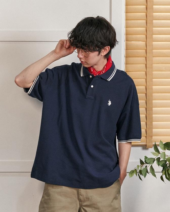 聯名 鹿子紋立領Polo衫【限定推出】