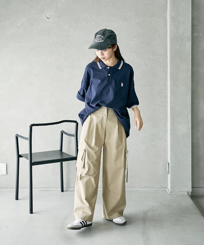 聯名 鹿子紋立領Polo衫【限定推出】