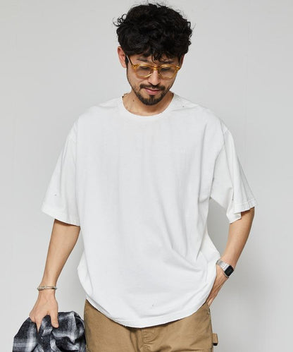 復古刺繡短袖T恤