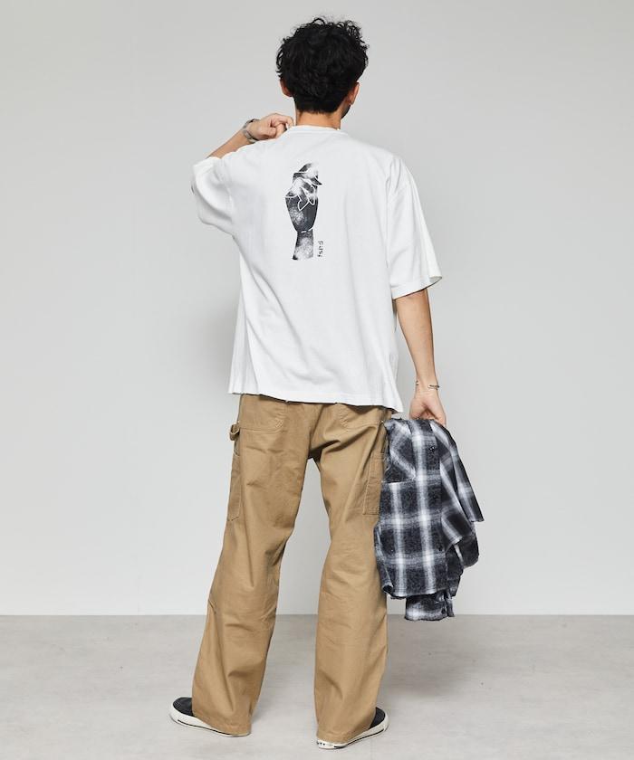 復古刺繡短袖T恤