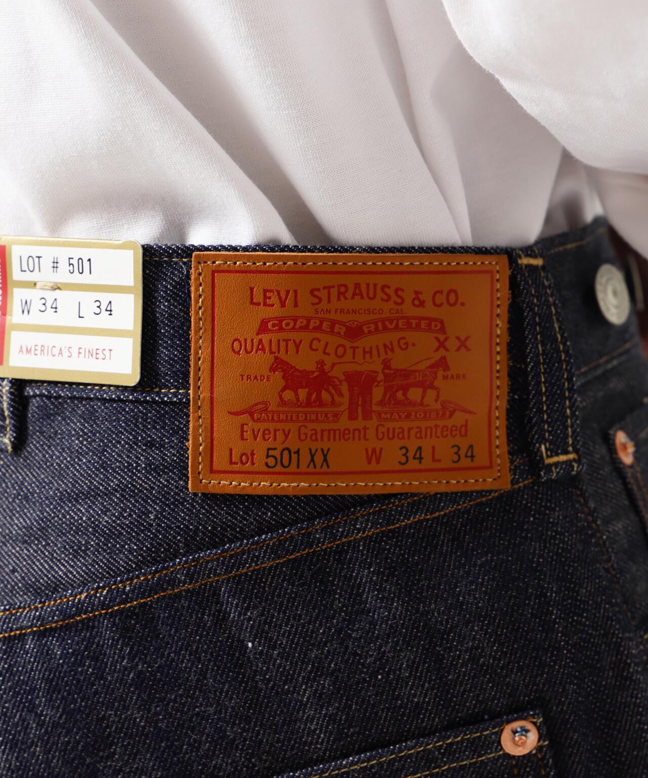 Levis Vintage Clothing/LVC/李維斯復古服飾/1922年501牛仔褲