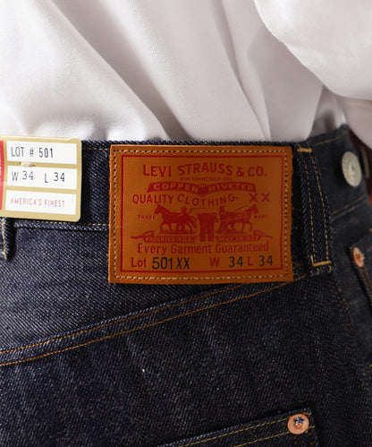 Levis Vintage Clothing/LVC/李維斯復古服飾/1922年501牛仔褲