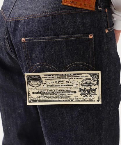 Levis Vintage Clothing/LVC/李維斯復古服飾/1922年501牛仔褲