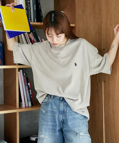 聯名 一點刺繡logo顏料T恤【限定推出】