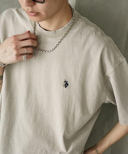 聯名 一點刺繡logo顏料T恤【限定推出】
