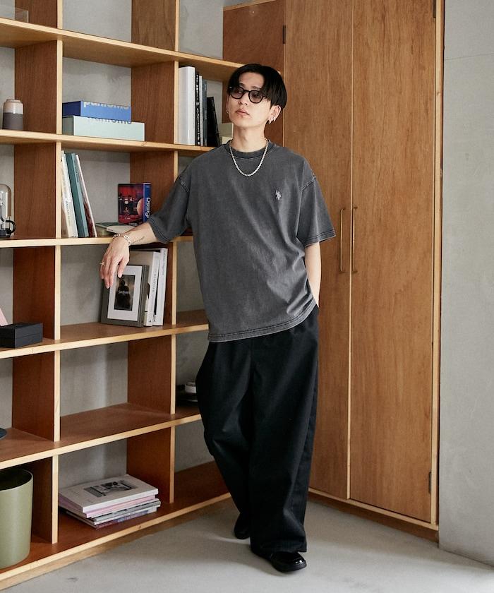 聯名 一點刺繡logo顏料T恤【限定推出】