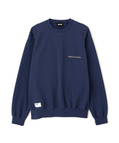 CREW NECK 毛衣 鷹和地圖
