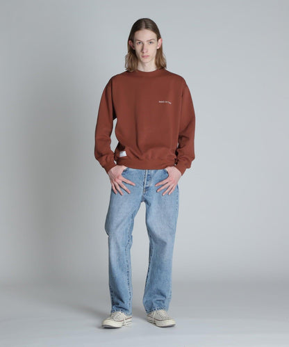 CREW NECK 毛衣 鷹和地圖