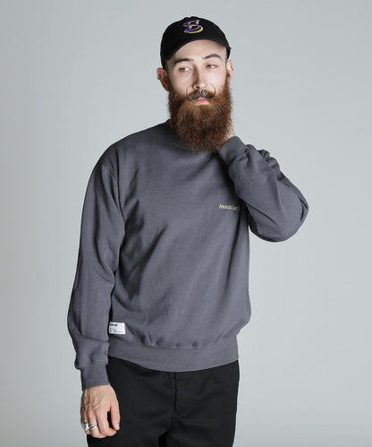 CREW NECK 毛衣 鷹和地圖