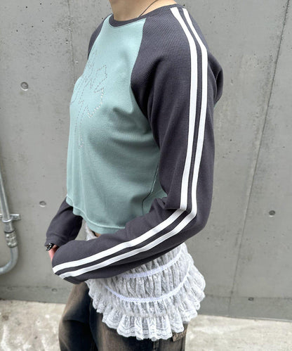 拉格朗十字領寶石上衣